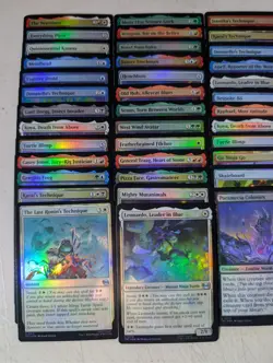 Magic the Gathering Teenage Mutant Ninja Turtles Uncommon Foil Lot 60 Cards - Image 4