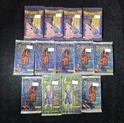 DragonBall Z Fighting Trading Cards - ITALIAN - 13 Assorted Sealed Packs - RARE - Image 1