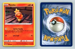 Torchic #022/189 SWSH Darkness Ablaze Common Pokemon 2020 TCG Card - Image 1