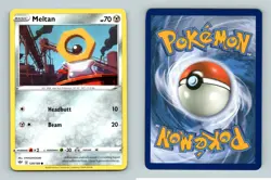 Meltan #129/189 SWSH Darkness Ablaze Common Pokemon 2020 TCG Card - Image 1