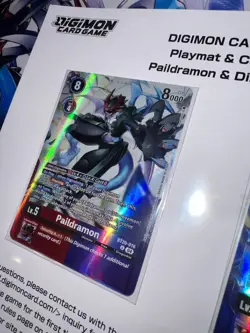 Digimon Playmat Card Set Paildarmon & Dinobeemon Bandai Card Fest 25-26 - Image 2