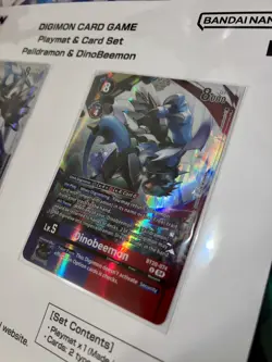 Digimon Playmat Card Set Paildarmon & Dinobeemon Bandai Card Fest 25-26 - Image 3