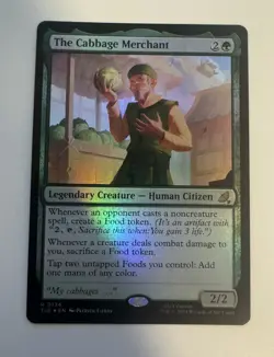 The Cabbage Merchant Avatar: The Last Airbender: Eternal-Legal Foil - NM - Image 1