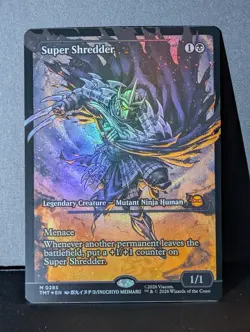 Magic Teenage Mutant Ninja Turtles M 0285 Super Shredder Foil TMNT - Image 1