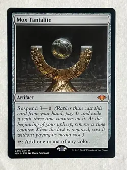 1 X Mox Tantalite Regular NM MTG Modern Horizons - Image 1