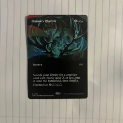 Nature's Rhythm (Borderless) Tarkir: Dragonstorm Regular MTG NM - Image 1