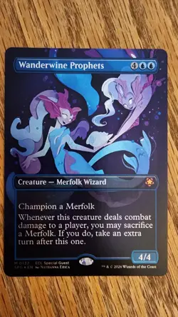 Wanderwine Prophets (Borderless) Special Guests Foil 132 Mythic Rare - Image 1