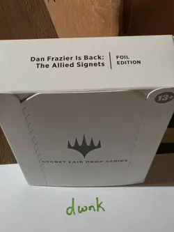 MTG Secret Lair Dan Frazier is Back: The Allied Signets Foil SLD FREE Shipping 195166132785 - Image 1