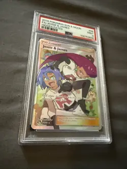 Jessie & James Full Art Trainer PSA 9 Pokemon Hidden Fates 68/68 - Image 3