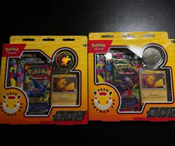 Pokemon Day 2026 Pikachu Promo Card + Coin | 3 Booster Packs | Sealed PRESALE 2X - Image 3