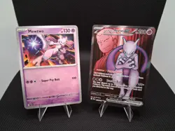 Pokemon 2 card lot Team Rockets Mewtwo ex, Mewtwo READ* - Image 1