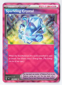 Sparkling Crystal 129/131 - Pokemon Prismatic Evolutions ACE SPEC Rare Holo NM - Image 1