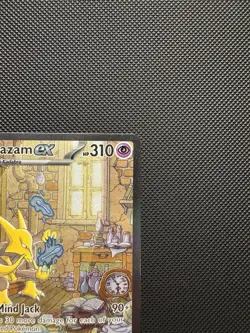 Alakazam Ex 201/165 Sv: Scarlet & Violet 151 Special Illustration Rare Near Mint - Image 3