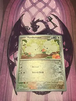 Tandemaus 167/193 Paldea Evolved Pokemon Reverse Holo Foil Nice! - Image 1