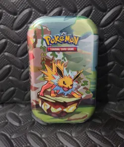 Pokemon Prismatic Evolutions Mini Tin Jolteon Sealed - Image 1