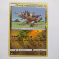 Pokemon- Turtonator 50/70- Dragon Majesty- Reverse Holo Card - Image 1