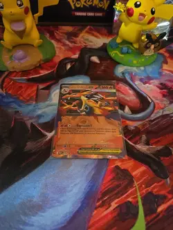 Pokemon Mega Charizard Y EX 030 Ascended Heroes Black Star Promo Holo NM - Image 1