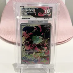 ACE 10 Bulbasaur Box Topper Stamped Promo 133/132 Mega Evolutions Pokemon TCG - Image 1