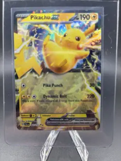 Pikachu ex Paldea Evolved Ultra Rare Pokemon TCG 063/193 SVP Pokemon TCG - Image 1
