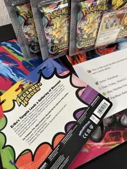 Pokemon TCG 2-Pack Blister Lot of 10 Ascended Heroes Erika Tangela & Larry - Image 2