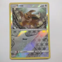 Eevee 49/68 Common - Pokemon TCG Hidden Fates - Reverse Holo (NM) - Image 1