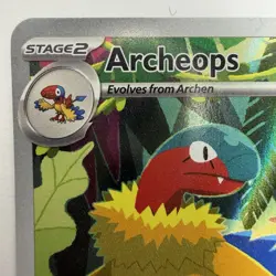 Archeops 132/086 Pokemon SV: White Flare Illustration Rare Holo 2025 - Image 3