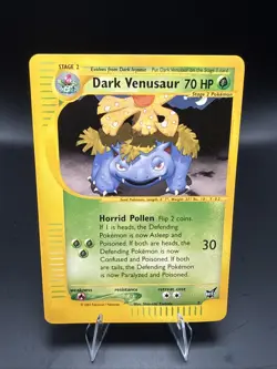 Pokemon TCG Dark Venusaur Best of Game 7/9 Regular Promo Promo - Image 2