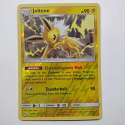 POKEMON JOLTEON 23/68 REVERSE HOLO RARE HIDDEN FATES MINT - Image 1