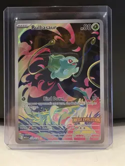 Pokemon Bulbasaur Holo 80 HP 133/132 Me01: Mega Evolution - Image 1
