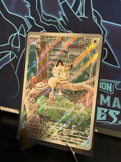 Meowth 106/094 - Pokemon TCG Phantasmal Flames Illustration Rare - NM - Image 2