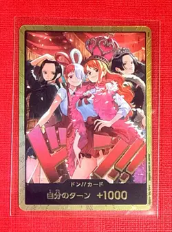 ONE PIECE Card Game Gold Don Japanese Heroines Special Set Limited Gold Flame - Image 1