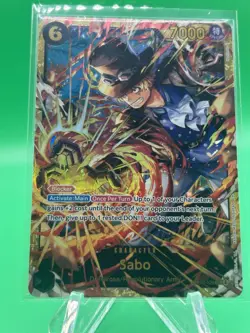 One Piece OP 13 Sabo SEC Alt Art Carrying On His Will OP13-120 Eng - Image 1