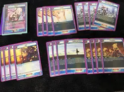 Union Arena Sword Art Online Yuna Asuna Kirito Purple Deck Volume 2 Box - Image 2