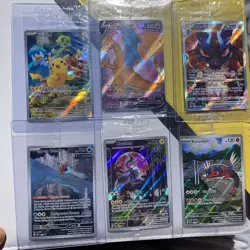6 CARD SEALED POKEMON ETB PROMO LOT - Image 1