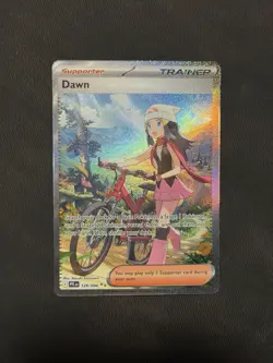Dawn 129/094 ME02: Phantasmal Flames Special Illustration Rare Pokemon Card - Image 1