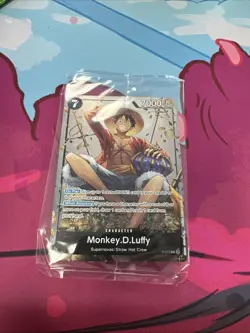 Monkey.D.Luffy (Tin Pack Set Vol. 2) P-075 One Piece Promotion Cards Foil - Image 2