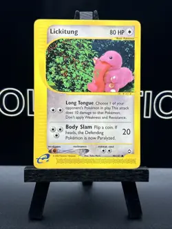 LICKITUNG 2002 POKEMON E-CARD AQUAPOLIS COMMON 90/147 - Image 2
