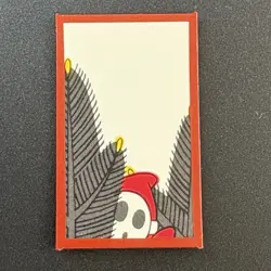 Super Mario Bros HANAFUDA JAPAN playing CARD Nintendo Red M405 - Image 1