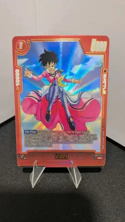 Dragon Ball Super Card Game Videl FB08-019 Rare Foil Card Stock English - Image 1