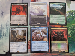 Lord of the Rings MTG Tales Of Middle Earth 6 Card Lot All Different - Image 1