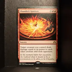 MTG Chandra's Ignition Origins 137/272 Rare Magic The Gathering LP - Image 1