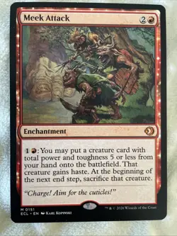 Meek Attack - ECL - MTG - EN - NM - 0151 - Image 1