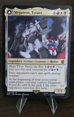 MTG Megatron, Tyrant Universes Beyond: Transformers Regular Free Ship - Image 1