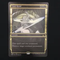 Void Rend (Gilded Foil) FOIL MTG Streets of New Capenna Rare 403 NM - Image 1