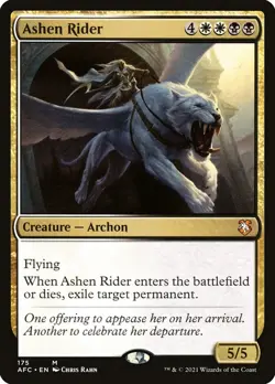 MTG Ashen Rider (175/359) Adventures in the Forgotten Realms Commander NM - Image 1