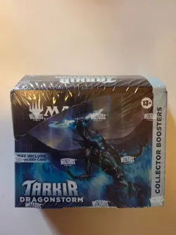 Tarkir Dragonstorm Collector Booster Box Magic the Gathering - Factory Sealed - Image 1