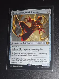 Iron Spider, Stark Upgrade 0166 MTG Marvel's Spider-Man Spiderman Spider Man SPM - Image 1