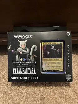 MTG Final Fantasy XIV Commander Deck Scions & Spellcraft Magic the Gathering - Image 1
