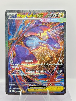 Mega Latias ex 181/132 Me01: Secret Rare Mega Evolution Pokemon Card - Image 1