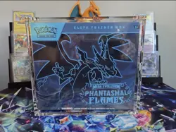 Pokemon ETB Acrylic Case | Strong Magnetic Lid | UV‑Safe | Supports Kids Charity - Image 1